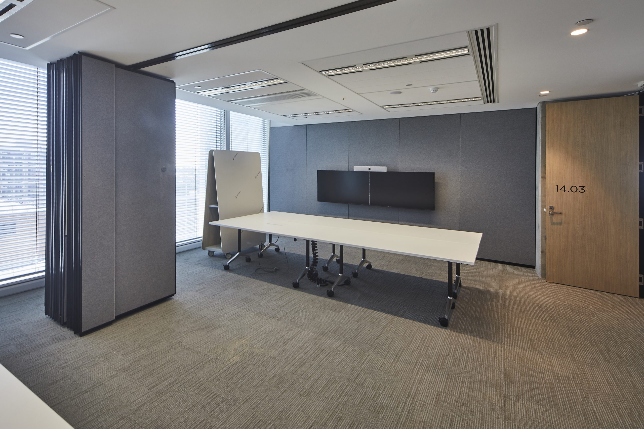 Modern Office Complex Interior